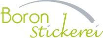 Boron-Stickerei-Logo